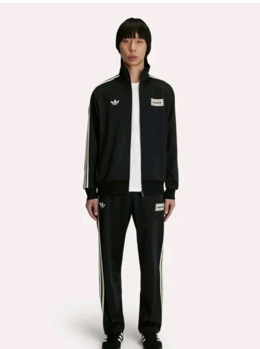 Adidas Oasis TOUR Black FIREBIRD TRACK TOP Jacket XL NWT 100