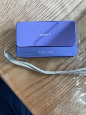 NEARMINT] SONY Digital Camera DSC-T110 purple Cyber Shot 4x