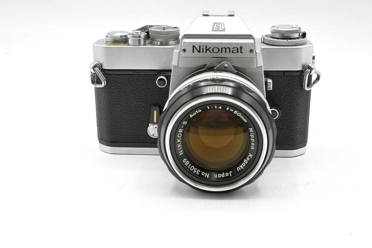 Rare Nikon Nikomat Nikkormat EL Camera w/ NAI follower + optional