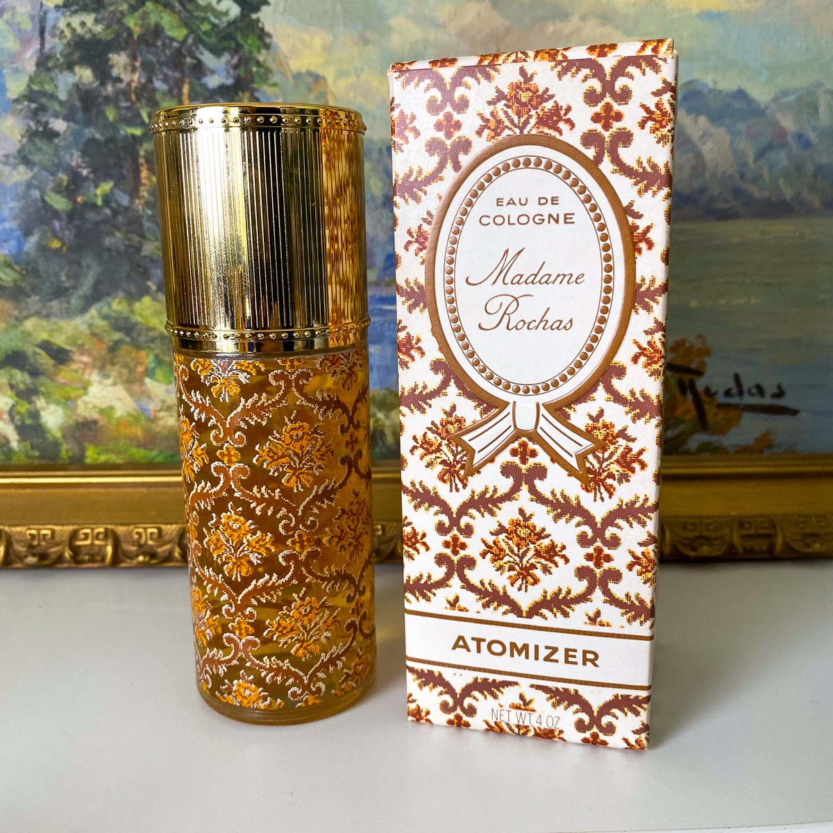 Vintage Madame Rochas LARGE 4 oz EdC Eau De COLOGNE Spray NEW +