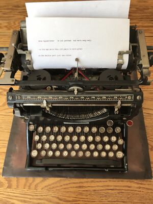 アンティークアンダーウッド No5 タイプライター UNDER WOOD Antique