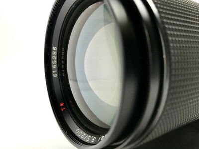 CONTAX Carl Zeiss Tele - Tessar T* AEG MF Lens 200mm F/3.5 JAPAN