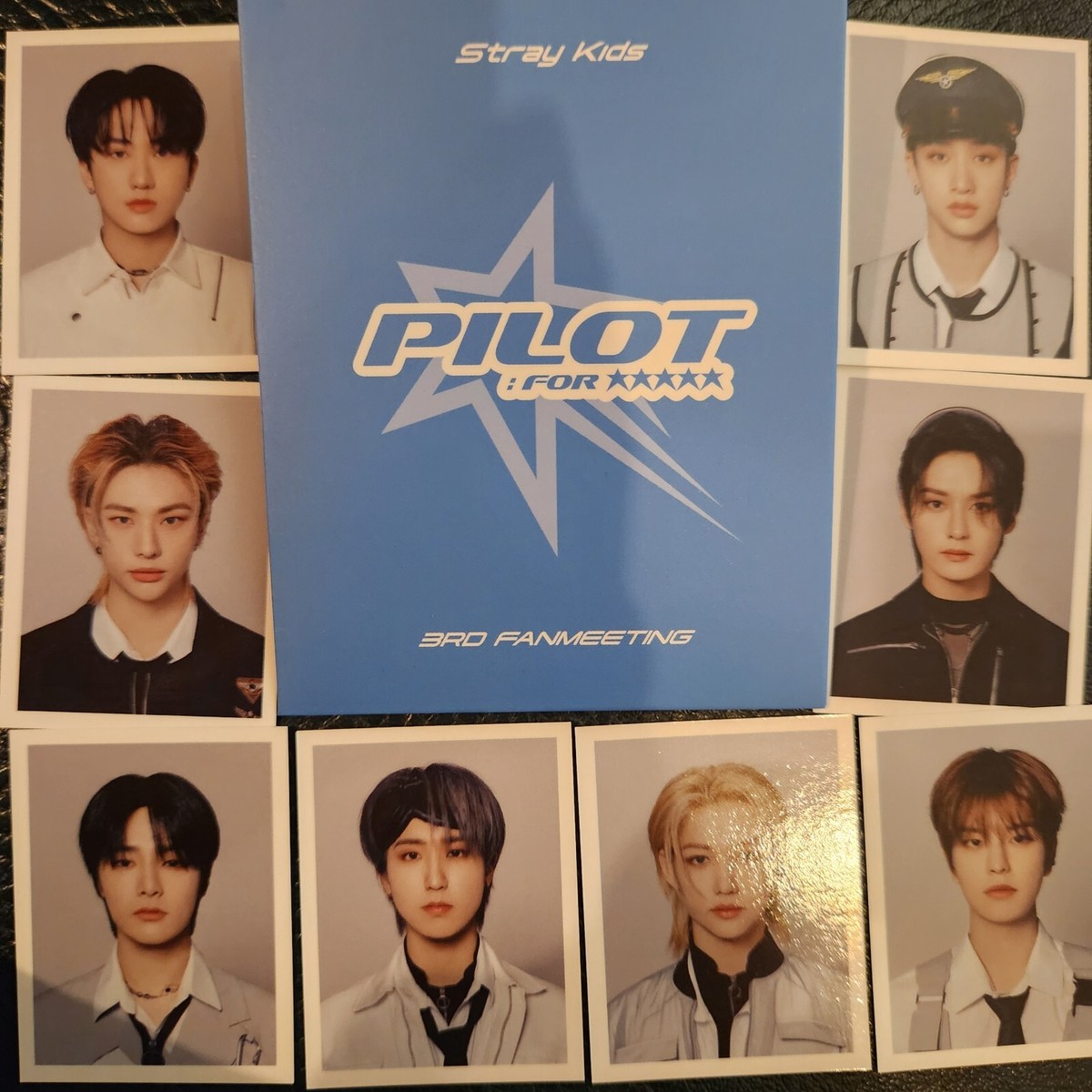Stray kids ID PHOTO SET 3RD FANMEETING official PILOT : FOR 5star