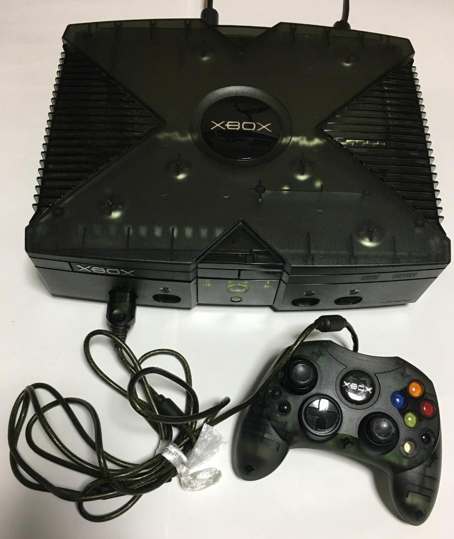 Xbox Console Special Edition Smoke Skeleton Black Microsoft NTSC-J