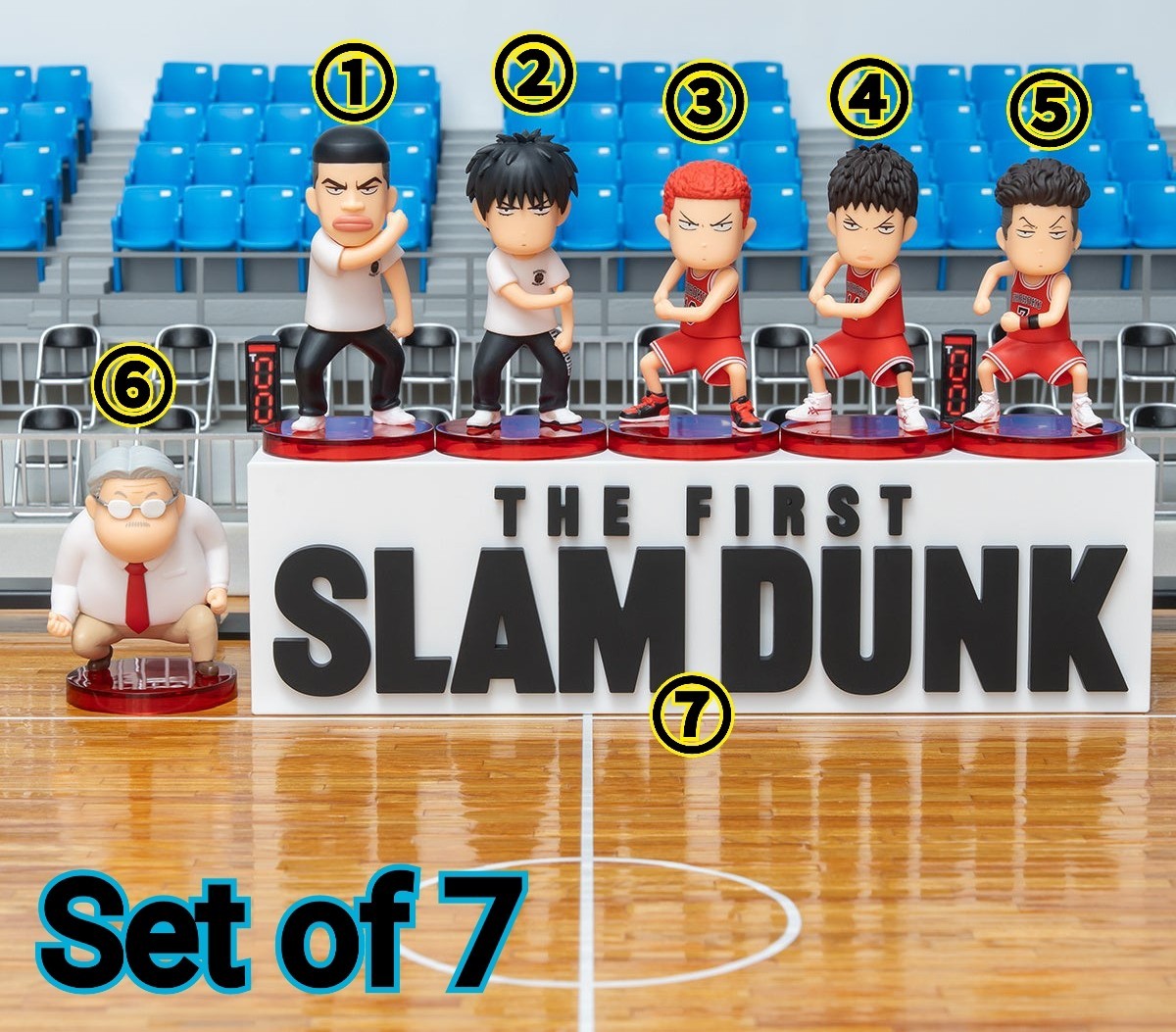 SLAM DUNK FIGURE COLLECTION 山王セット SLAM DUNK FIGURE COLLECTION