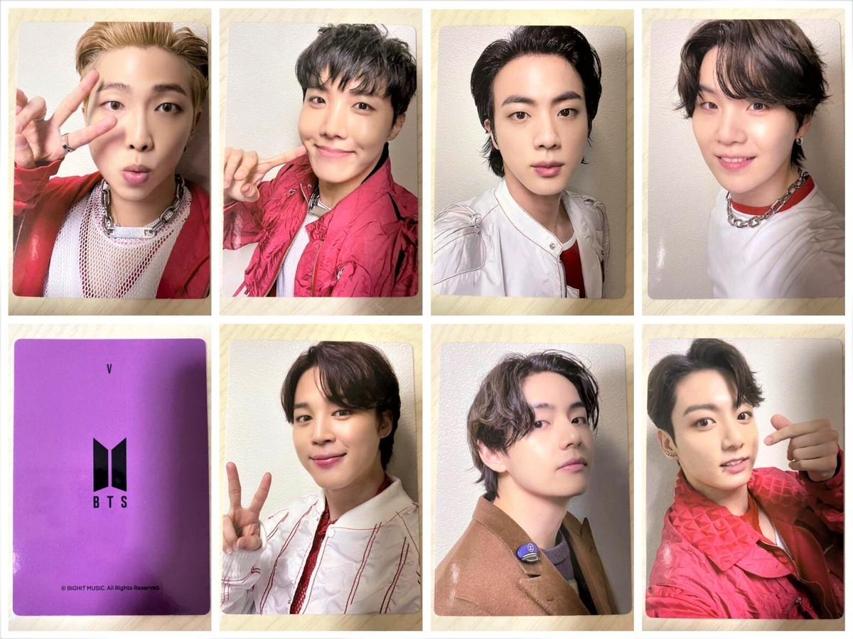 BTS MERCH BOX #9 Official Photo Card PC RM J-HOPE JIN JIMIN