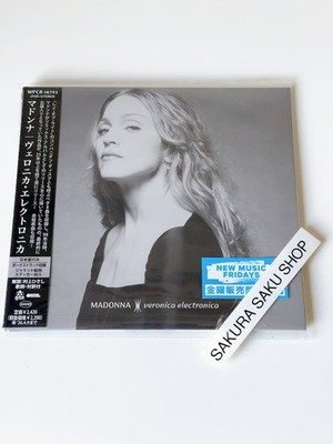 MADONNA VERONICA ELECTRONICA CD Japan Limited Edition Bonus Track
