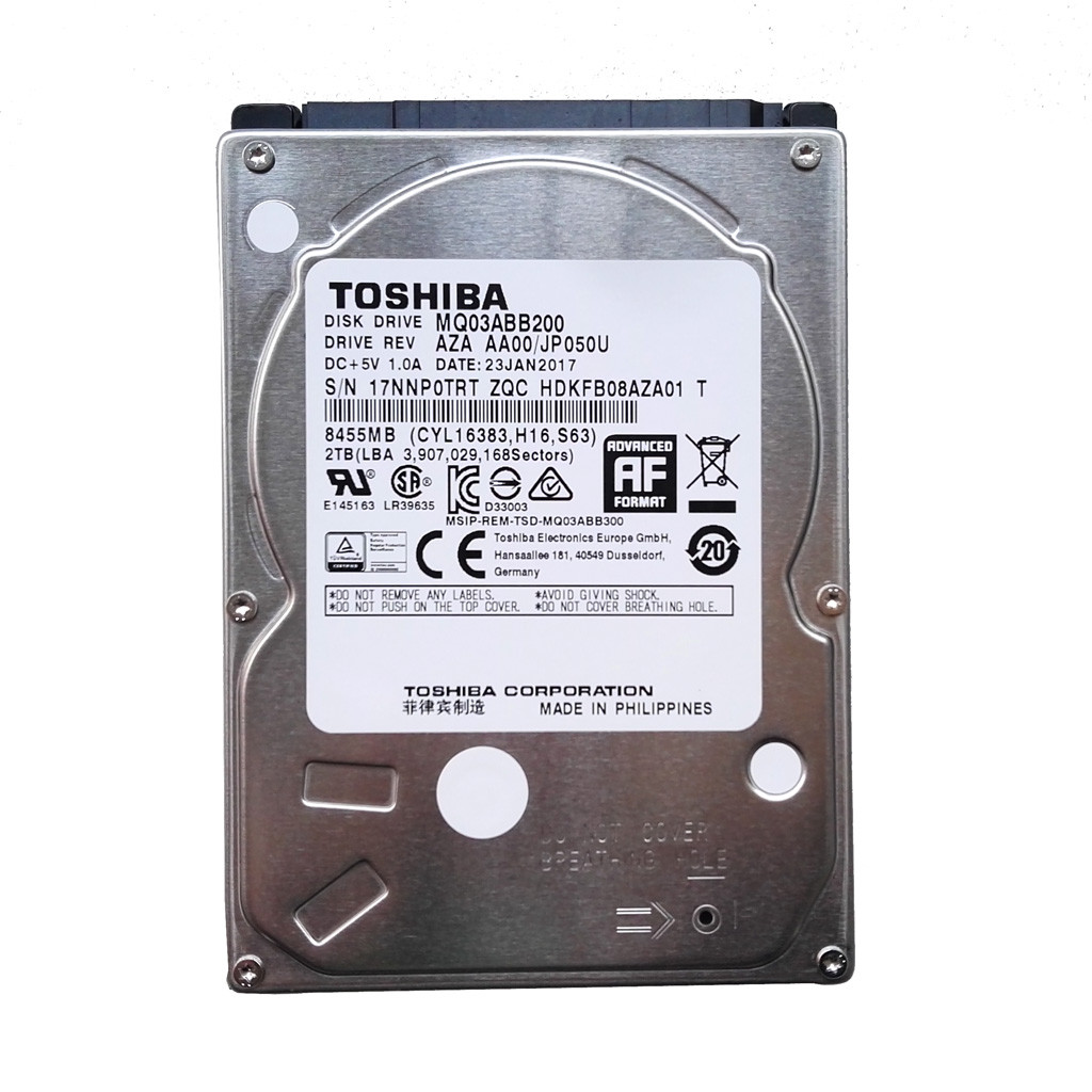 Toshiba 2TB MQ03ABB200 5400RPM 16MB SATA 2.5