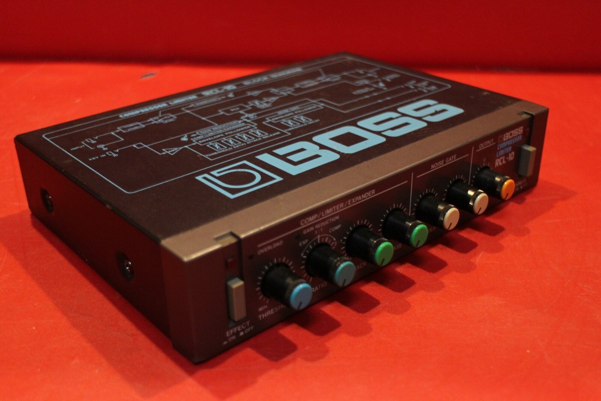 USED BOSS RCL 10 Compressor Limiter RCL-10 Micro Rack Series U2223