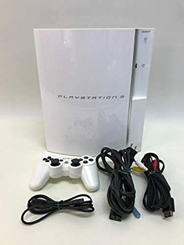 PLAYSTATION 3 (80GB) Ceramic White PS3 SONY game Console SONY