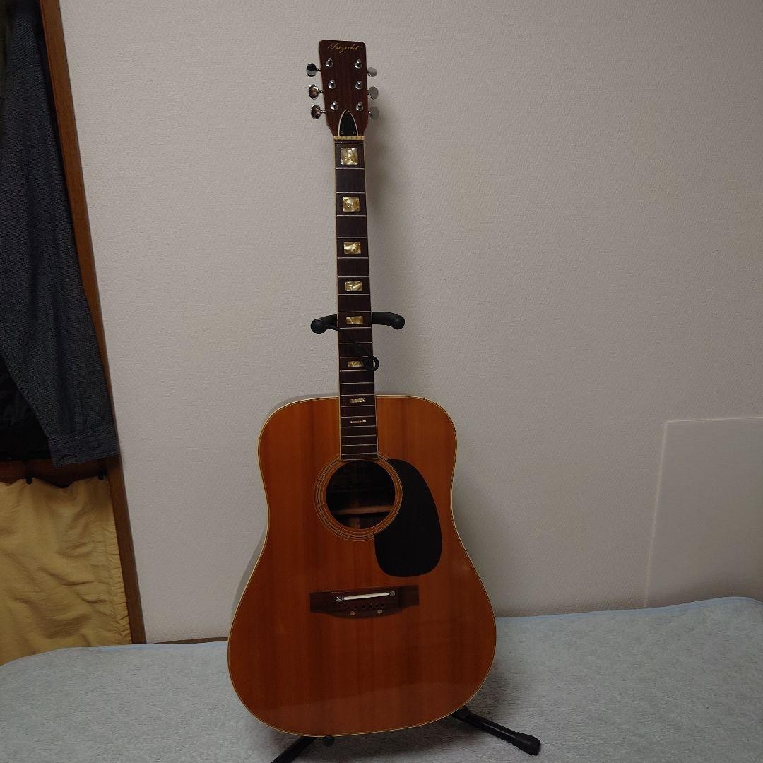 Acoustic Guitar Kiso Suzuki W-150 Natural Made in Japan | eBay