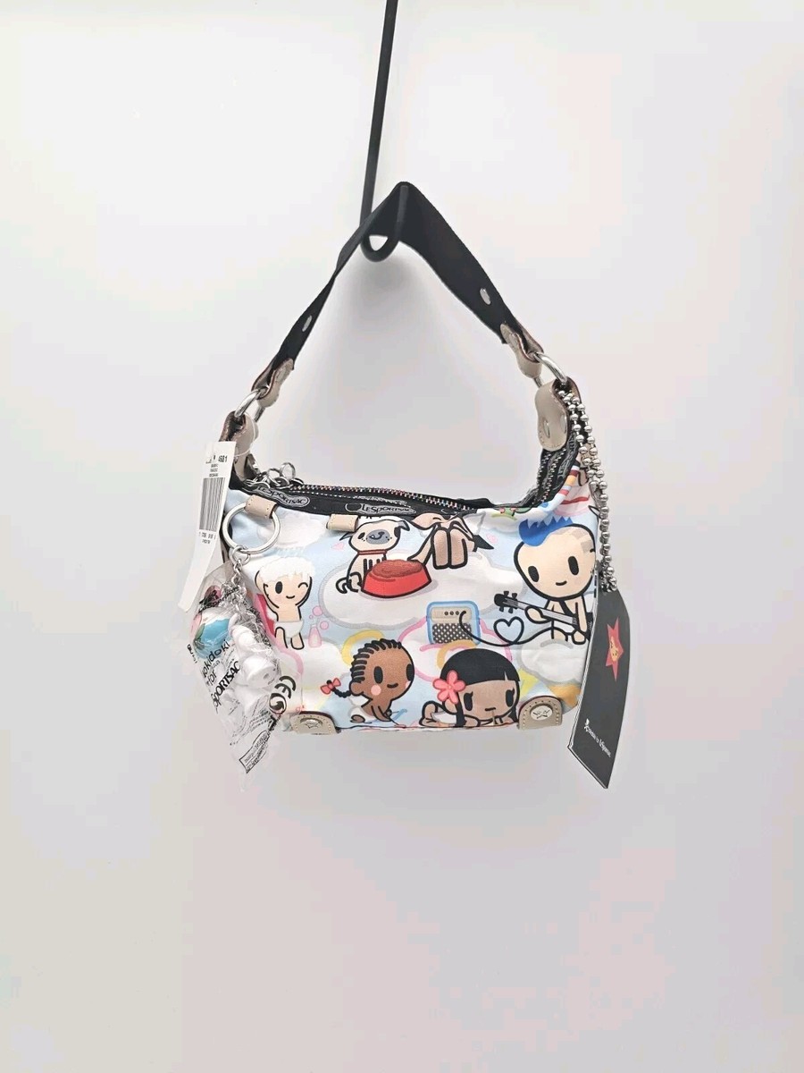 Tokidoki Lesportsac Bambino Paradiso Y2K Purse Vintage NWT Rainbow