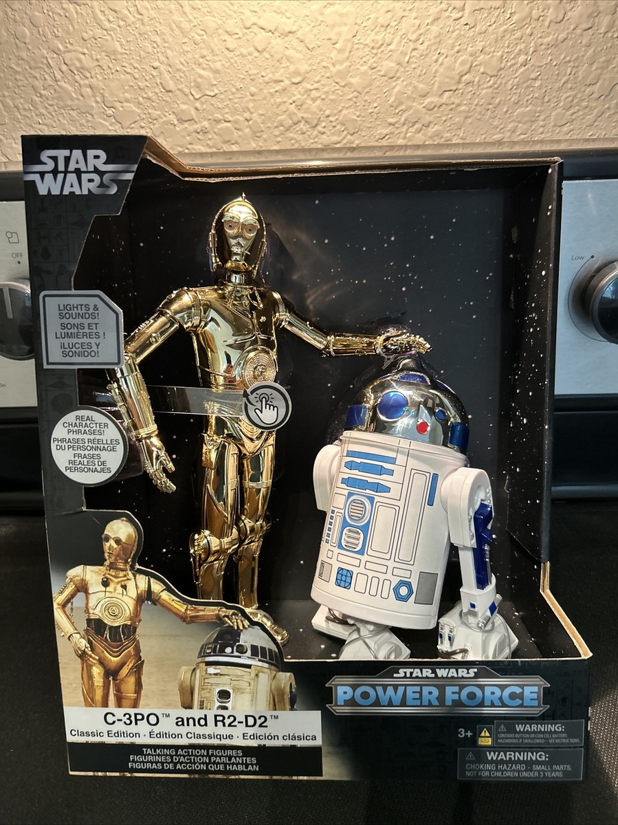 Disney Parks Star Wars C-3PO and R2-D2 Talking Action Figure Set