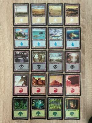MTG 20X JAPANESE FOIL ONSLAUGHT BASIC LANDS SET~PLAINS SWAMP