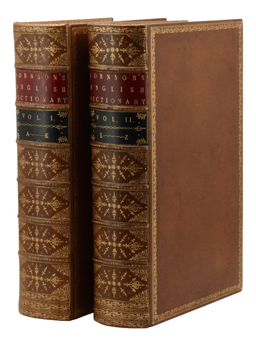 A Dictionary of the English Language ~ by SAMUEL JOHNSON ~ First