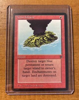 Magic The Gathering ✨ACTIVE VOLCANO ✨Legends NM/M 1994 MTG NP | eBay