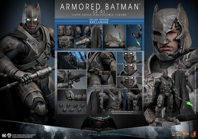 Hot Toys MMS743D63 1/6 BVS Armored Batman Action Figure Model Toy