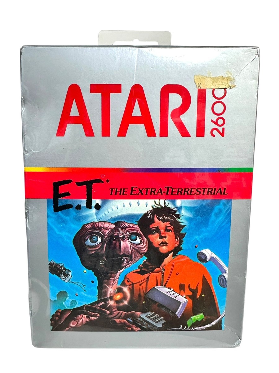 Rare !! E.T. The Extraterrestrial - Atari 2600 - USA (1982