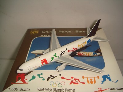 181Z UPS ボーイング 767-300 1/500 スケール オリンピック United