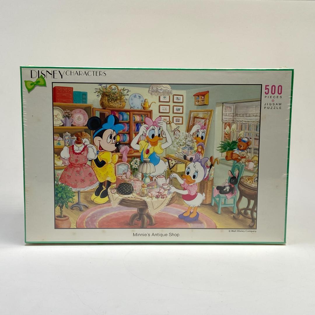 絶版 レア品 ジグソーパズル ディズニー アンティークショップ 500