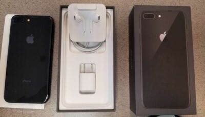 NEW iPhone 8 Plus 256GB Black UNLOCKED STRAIGHT TALK SPRINT