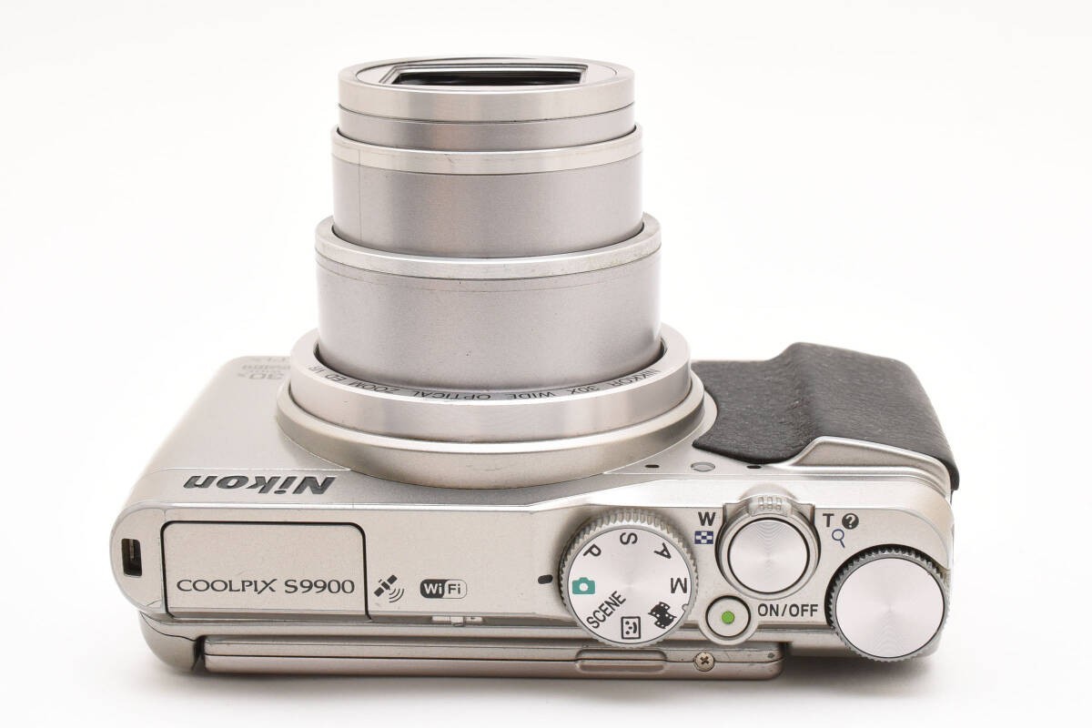 Nikon COOLPIX S9900 silver compact digital camera English language