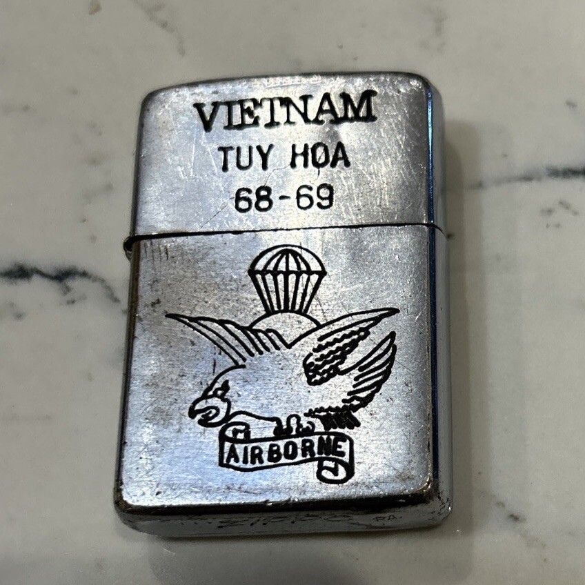 War Zippo - RARE 1968 ZIPPO LIGHTER -ORIGINAL VIETNAM VINTAGE