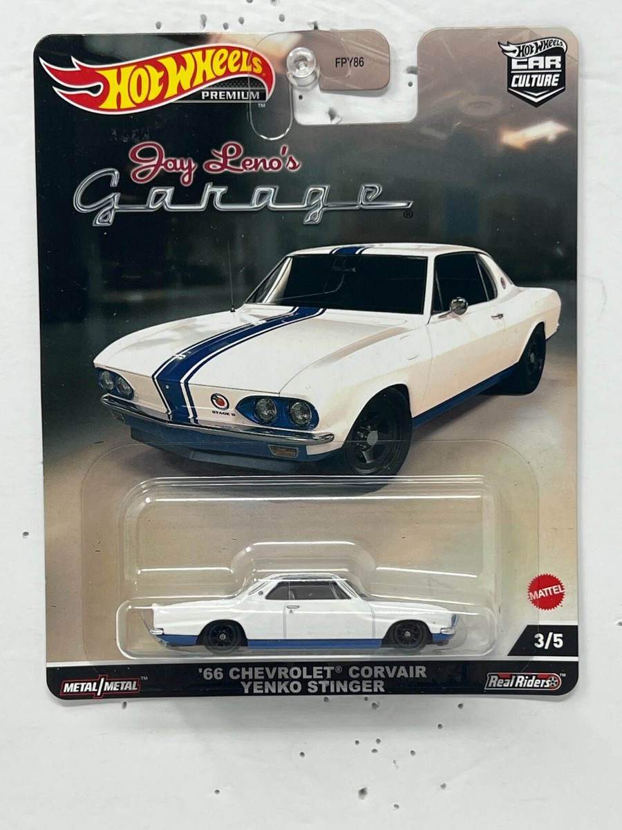 Hot Wheels Premium Jay Leno's Garage 66 Chevy Corvair Yenko