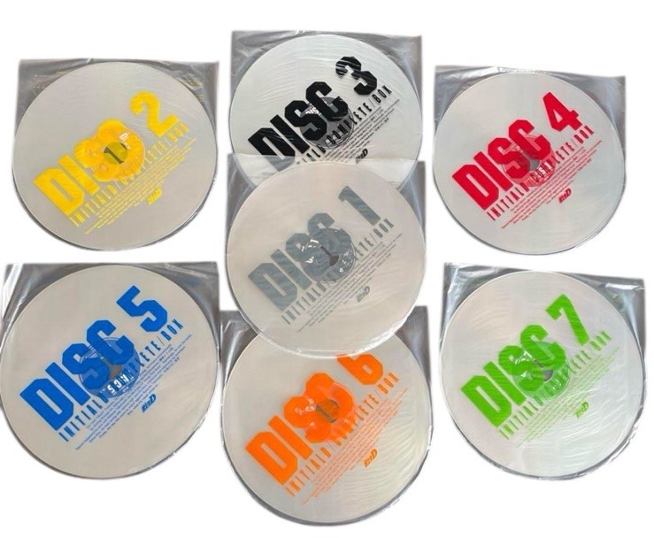 INITIAL D Laserdisc COMPLETE BOX 7LD set Japanese anime With