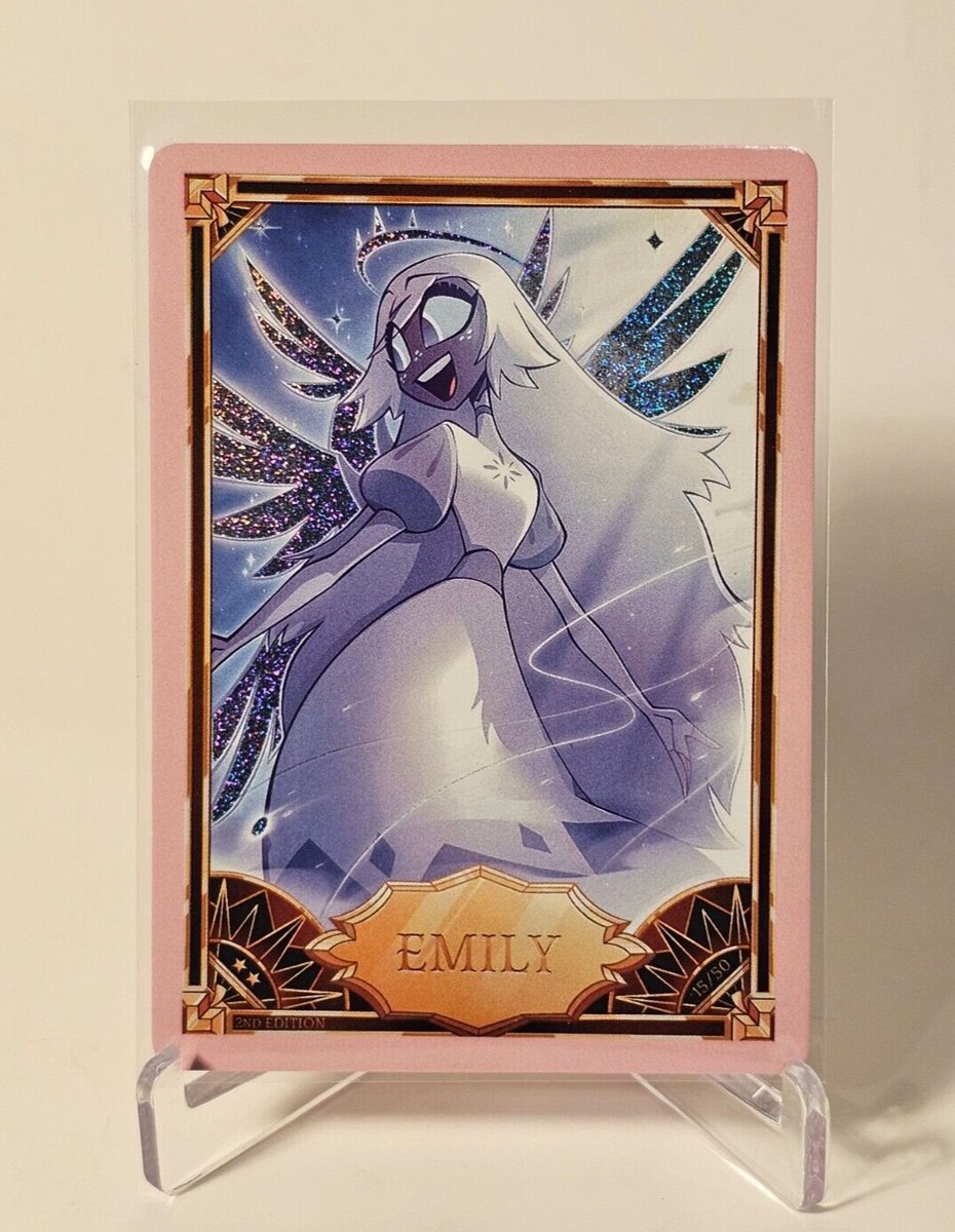 Hazbin Hotel Trading Card - Emily 15/50 PINK FOIL - 2nd Edition | eBay