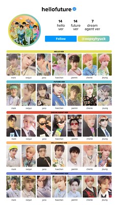 NCT DREAM THE 1st ALBUM REPACKAGE 'HELLO FUTURE' OFFICIAL