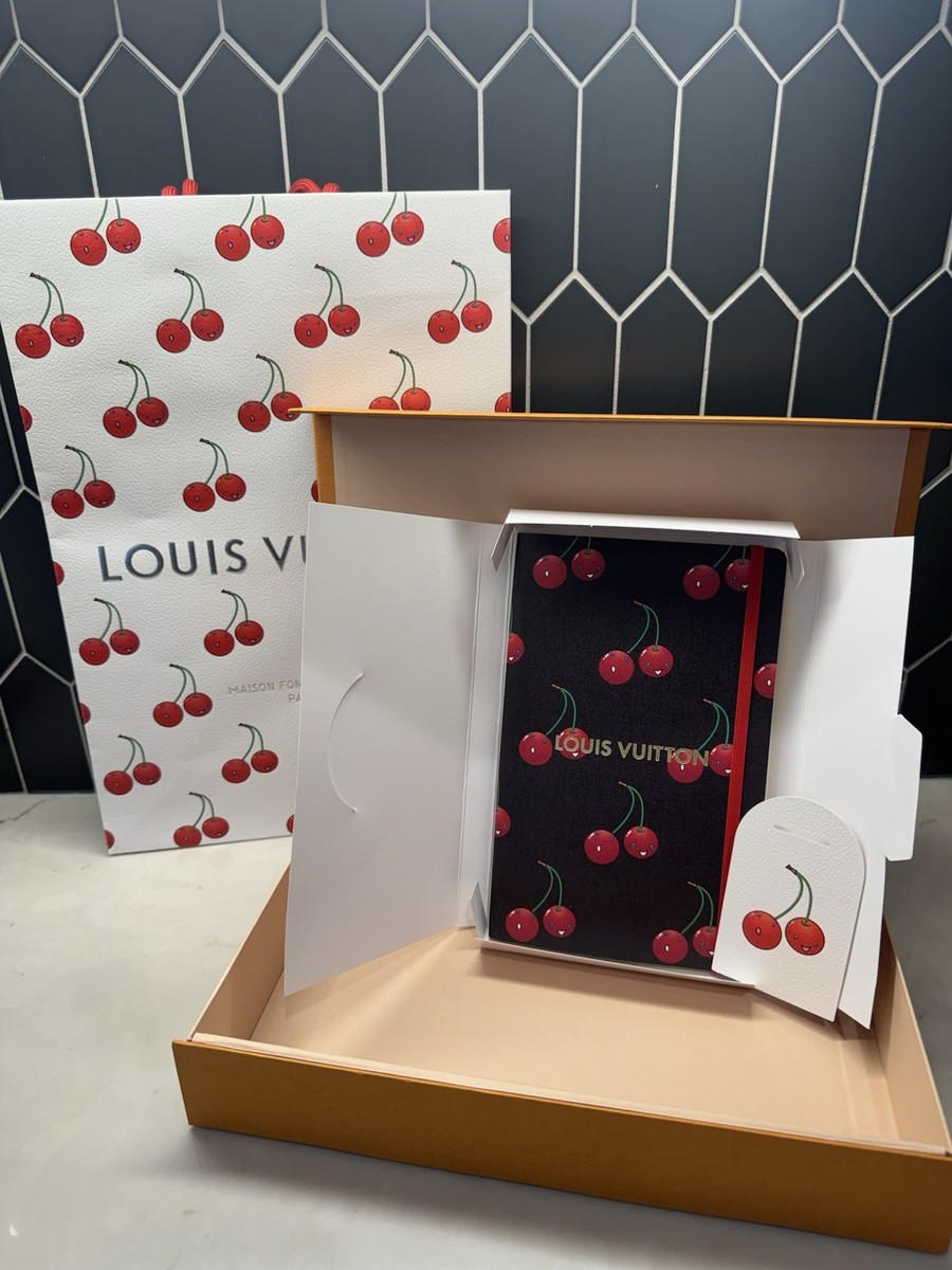 Louis Vuitton x Takashi Murakami Cherry Jane Notebook 🍒 | eBay