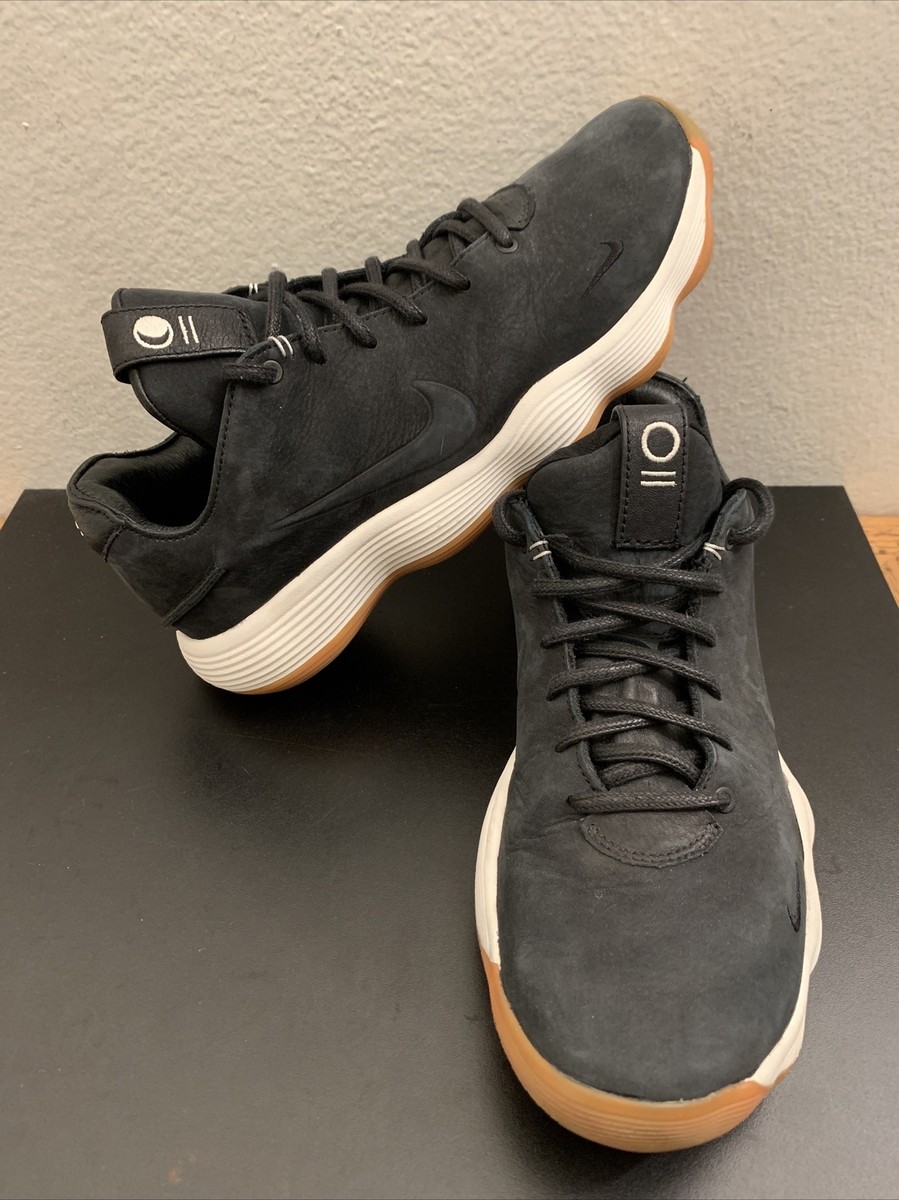 Nike Hyperdunk 2017 Low Premium Black White Gum Sneakers Men Sz