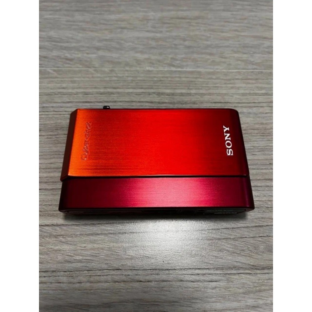Sony DSC-T900 Cyber Shot 4.0x Optical Zoom Red 12.1MP Digital