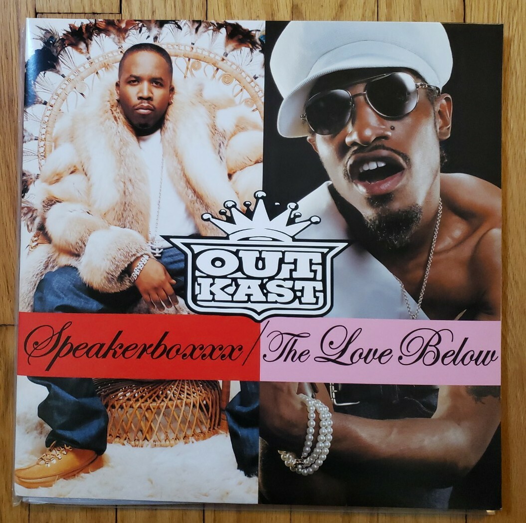 Speakerboxxx / Outkast - The Love Below 4 LP Vinyl 2003 André 3000