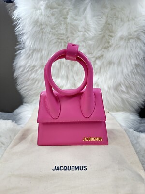 JACQUEMUS Pink Le Papier 'Le Chiquito Noeud' | eBay