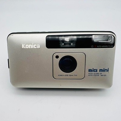 Konica BIG mini BM-201 Film Camera Point & Shoot 35mm F3.5 | eBay