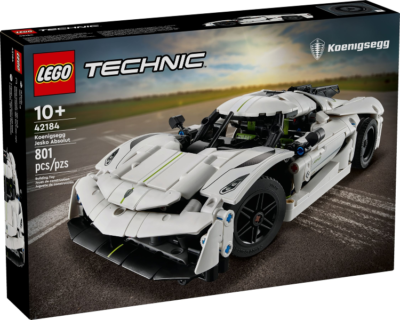 Lego Technic 42184 - Koenigsegg Jesko Absolut White Hypercar NEW