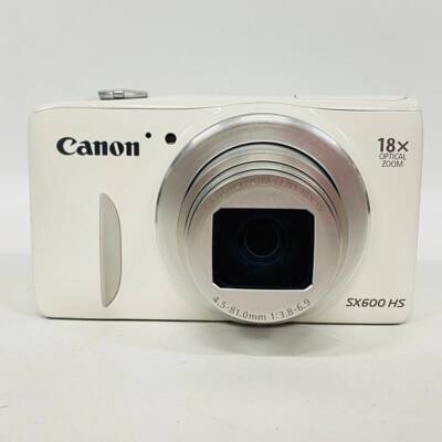 Canon Powershot SX600 HS White 16.0MP18x zoom Digital Camera
