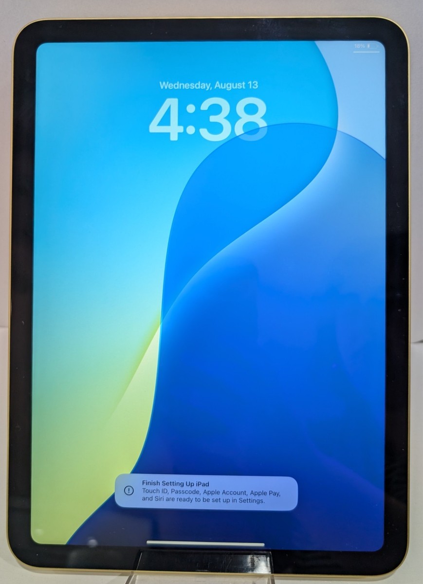 Apple iPad 10th Generation 64GB Good Working Condition Gold/Yellow