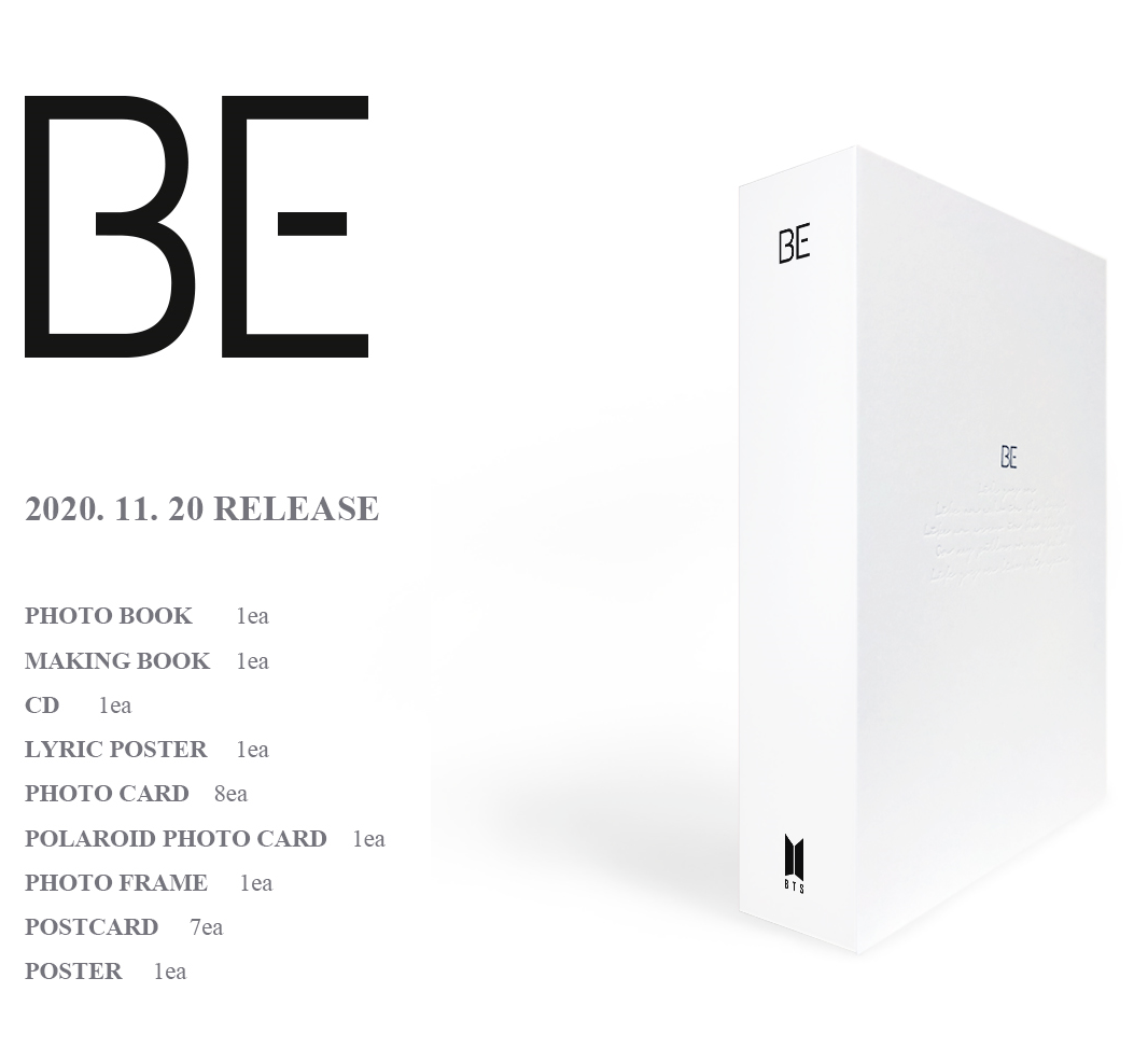BTS [BE] Deluxe Edition Album CD (Brand New) 8809633189159| eBay