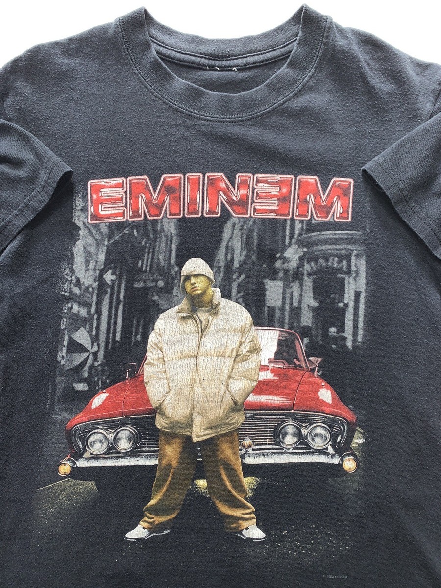 Vintage 2000 EMINEM T-shirt S / m Rap Hip Hop 90s Dr Dre Y2K 00s