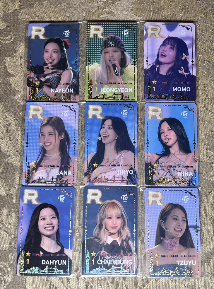 TWICE SSJYP Superstar JYP JYPNation Limited Photocard London Event