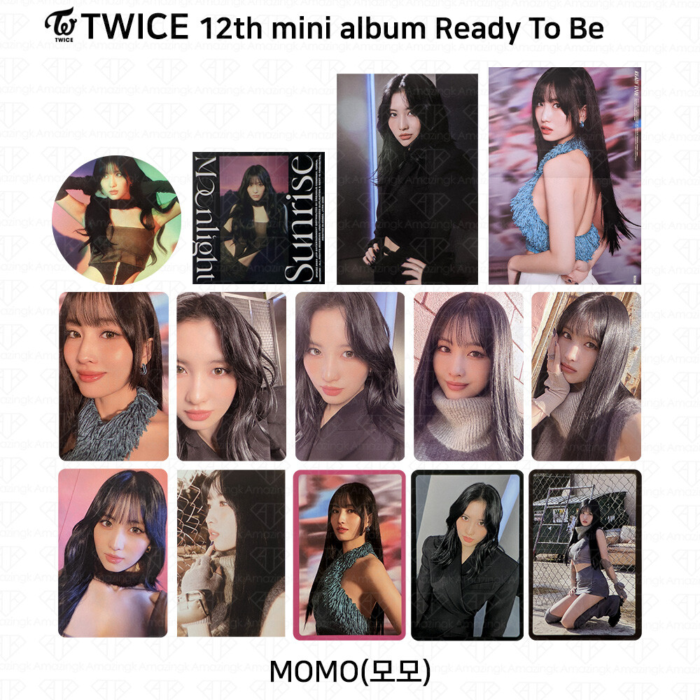 TWICE 12th Mini Album Ready To Be Photocard Message Card Poster