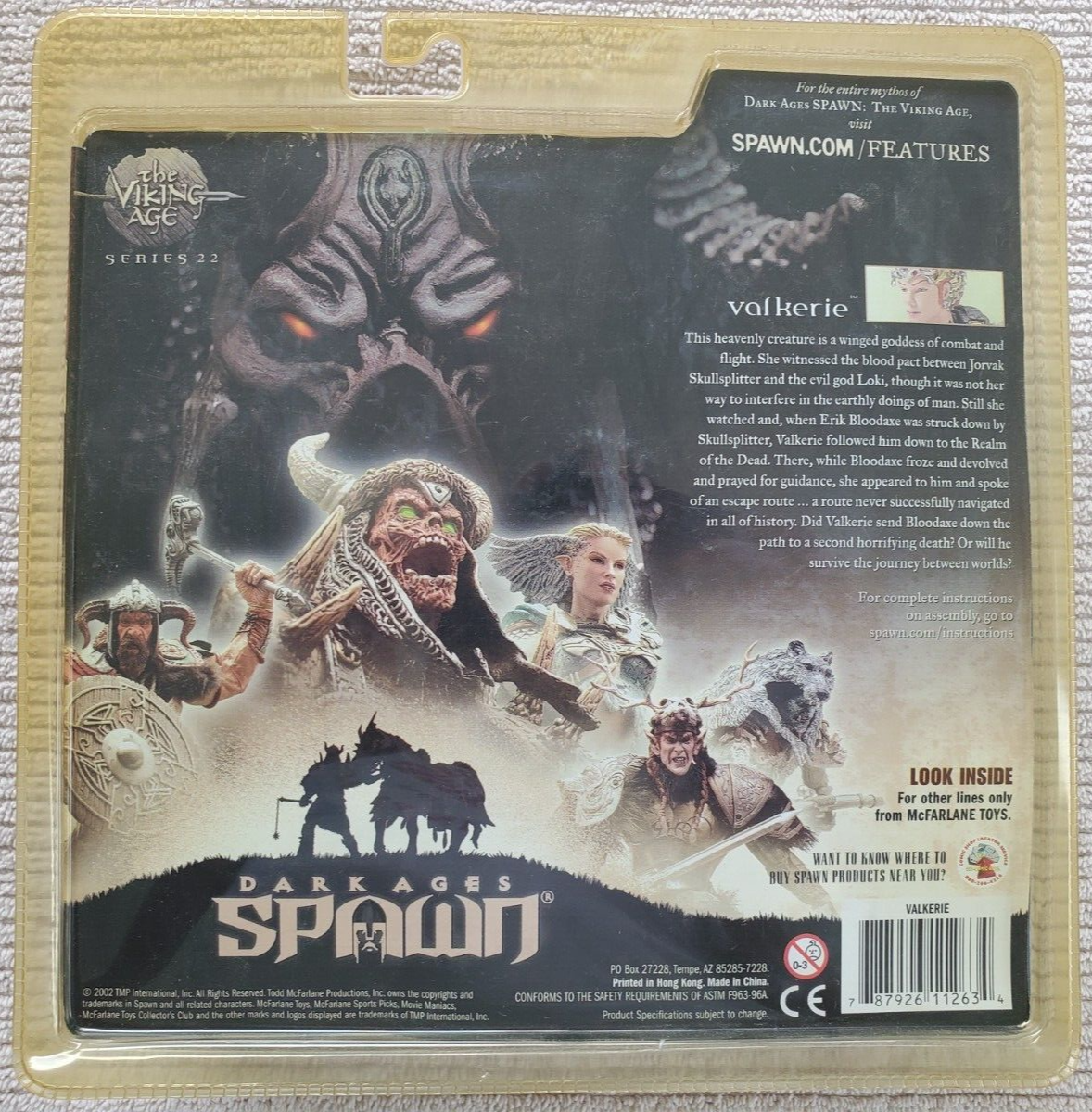 Mcfarlane Dark Ages Spawn - The Viking Age - Valkerie Series 22 R3