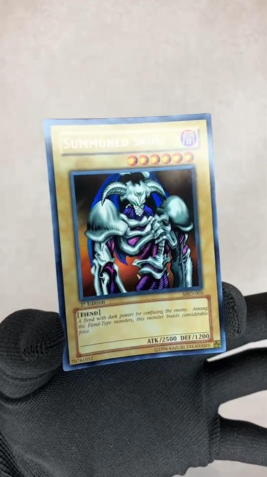 Yu-Gi-Oh! Summoned Skull MRD-003 1st Edition Ultra Rare Asian
