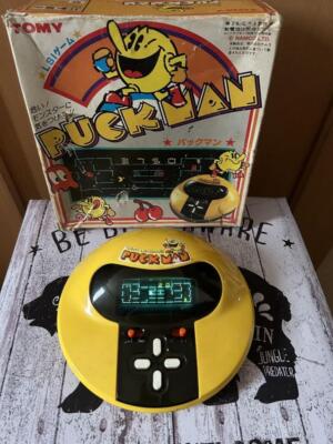 TOMY LSI GAME PUCK MAN Tested Retro Vintage Pacman Handheld LCD