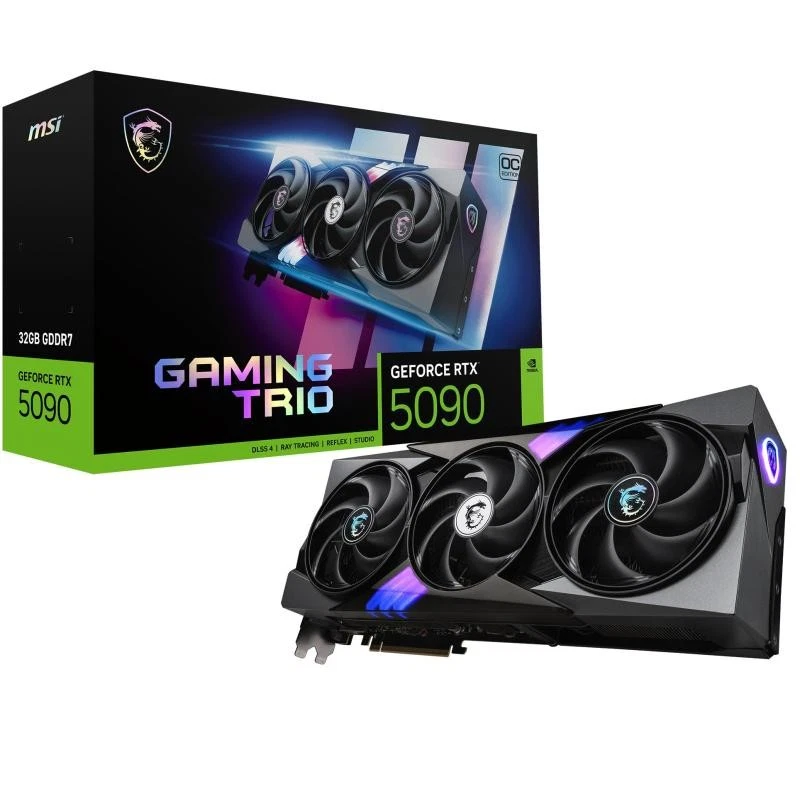 MSI GeForce RTX 5090 32GB Gaming Trio OC GDDR7 Graphics Card | eBay