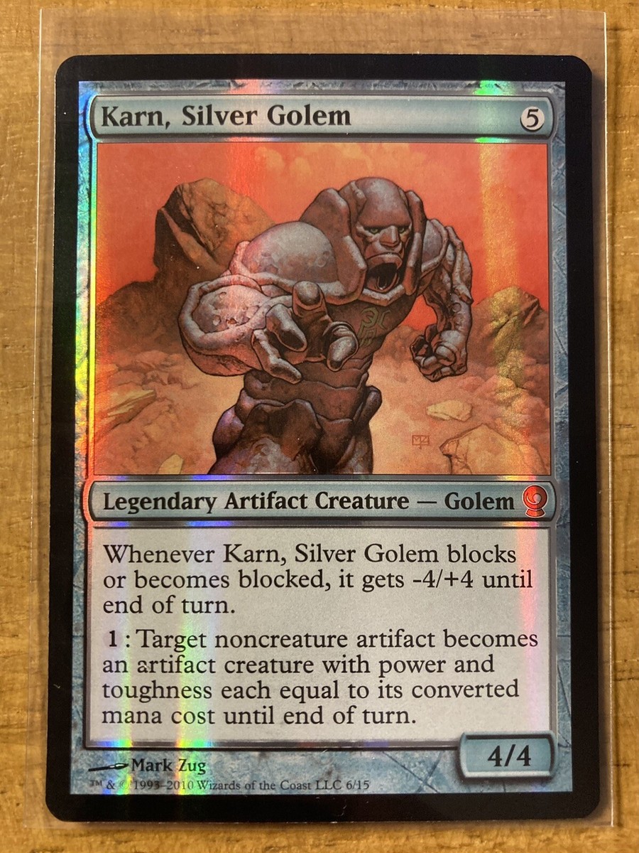 MTG✨KARN, SILVER GOLEM FOIL ✨From The Vault: Relics MINT Reserve