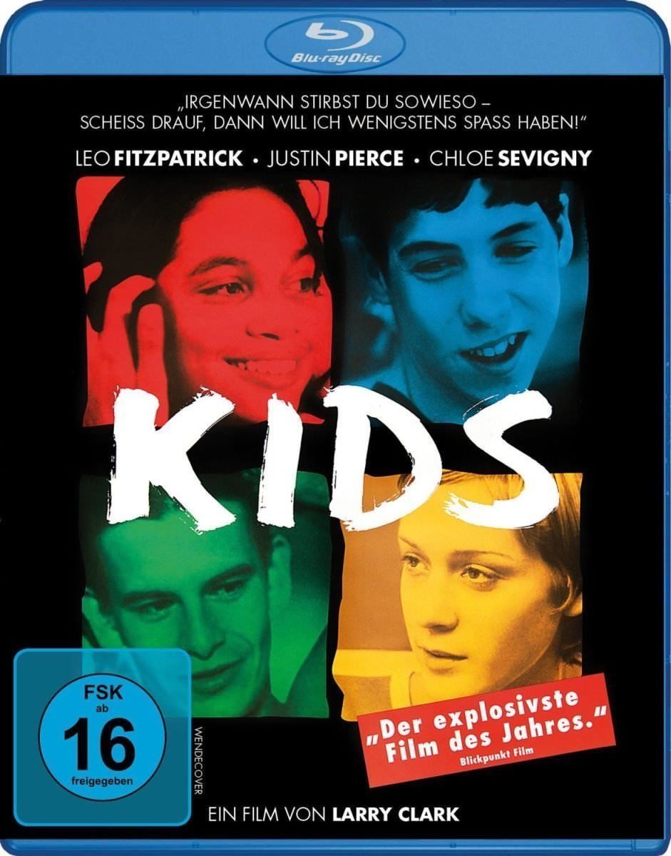 KIDS [Blu-ray] (1995) Exclusive German Import, Larry Clark Movie